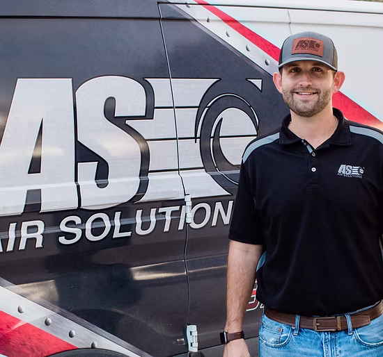 Coulter Oehler, Owner of BCS Air Solutions, publicly identified on the company team page
